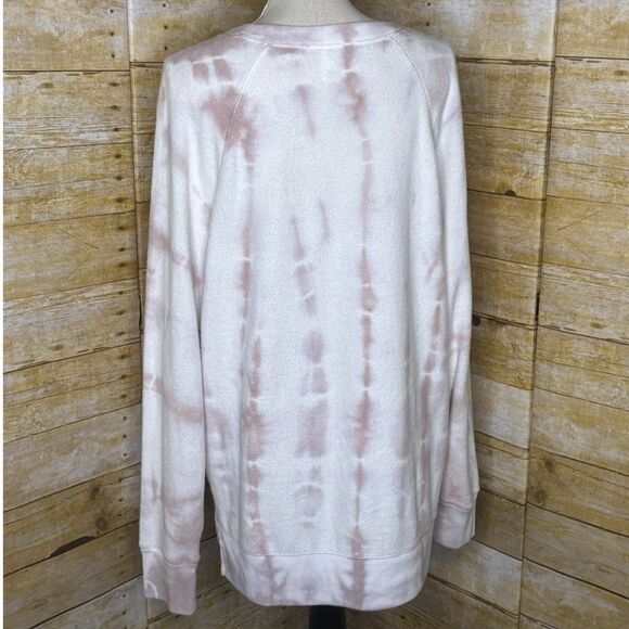 VS PINK NEUTRAL SOFT BRUSHED COMFORTABLE CASUAL EVERYDAY WEAR TUNIC SWEATSHIRT - Picture 3 of 3